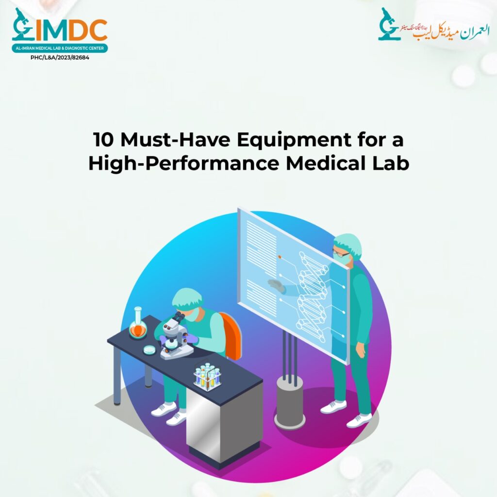 10 equipment for medical lab